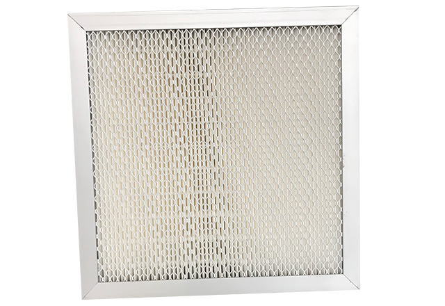 Aluminum alloy frame filter element